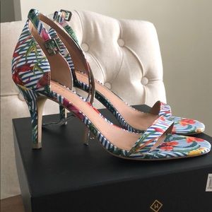 Halogen Audrey Floral Heels